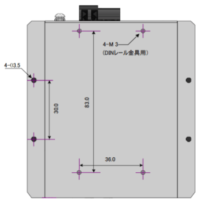 DRA-1 取付寸法